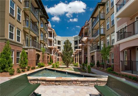 Multiple fountain features throughout Multiple fountain features throughout
