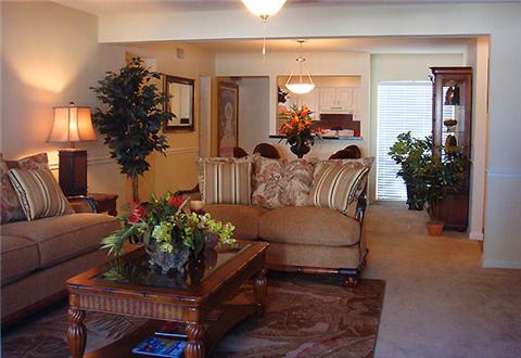 Spacious living room and dining area Spacious living room and dining area