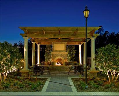 Outdoor Fireplace and Seating Outdoor Fireplace and Seating