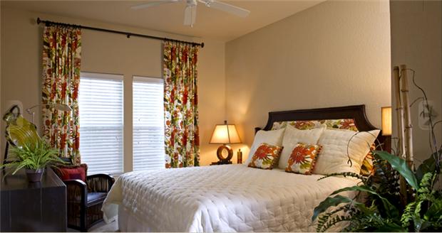 Bedroom with natural sunlight Bedroom with natural sunlight