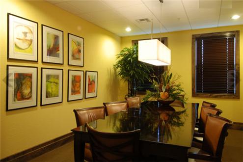 Business center conference room