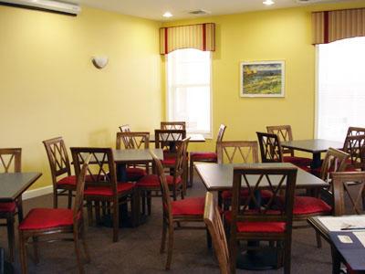 Residents' seating and dining area Residents' seating and dining area