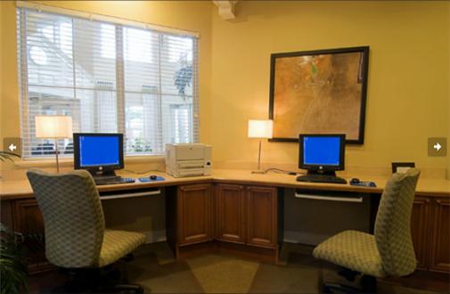 Business center with copier, printer, fax, and high-speed internet service Business center with copier, printer, fax, and high-speed internet service