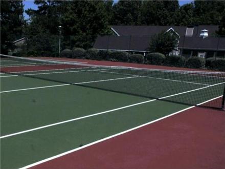 Two lighted tennis courts Two lighted tennis courts