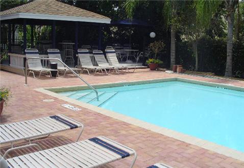 Relax around the pool on the expansive sundeck Relax around the pool on the expansive sundeck