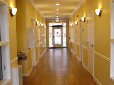 Interior hallway Interior hallway