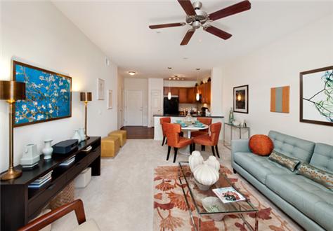 Open living designs for studio, one and two bedrooms Open living designs for studio, one and two bedrooms