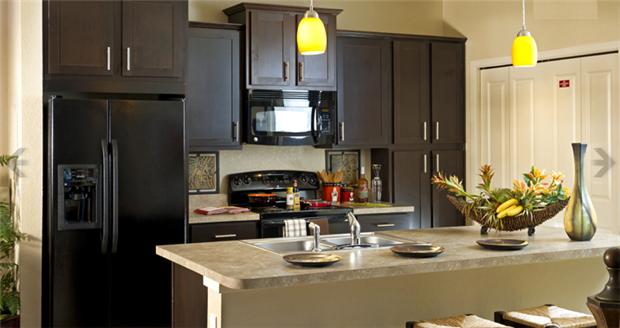 Spacious modern kitchen area Spacious modern kitchen area