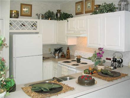 Open kitchen with abundant cabinet and counter space Open kitchen with abundant cabinet and counter space