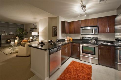 Kitchen with stunning stainless steel appliances Kitchen with stunning stainless steel appliances
