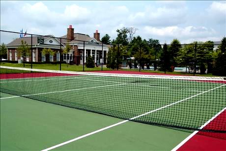 Full size tennis court Full size tennis court