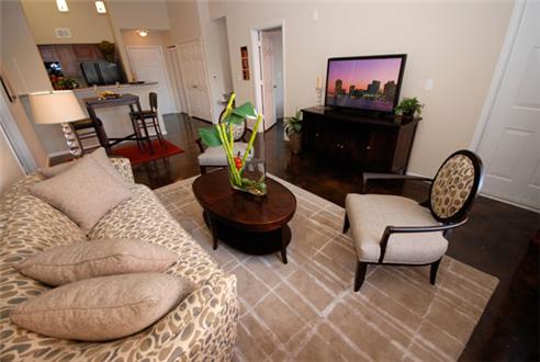 Large living areas Large living areas