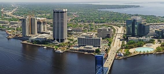Gorgeous views of downtown Jacksonville Gorgeous views of downtown Jacksonville