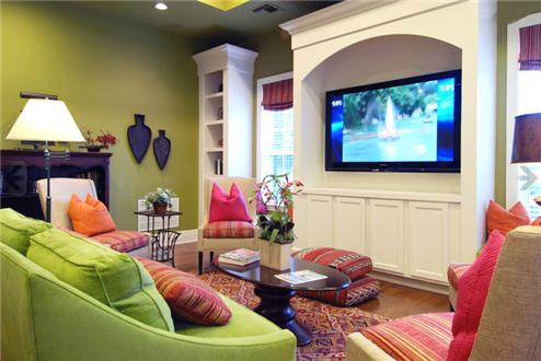 Residents' lounge with flat screen TV Residents' lounge with flat screen TV