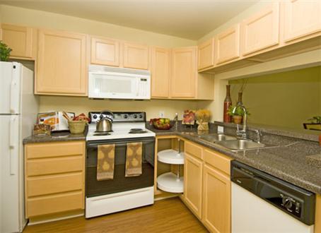 Kitchen with plenty of extra cabinet space Kitchen with plenty of extra cabinet space