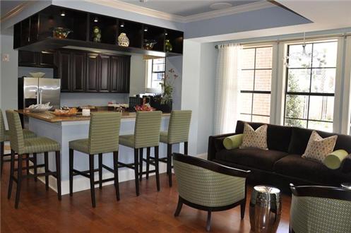 Residents' lounge and kitchen area Residents' lounge and kitchen area