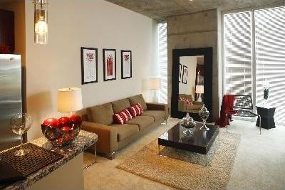 Living room will accommodate sizable furniture Living room will accommodate sizable furniture