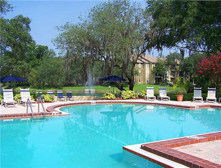 Pool with View of Private Lake Pool with View of Private Lake