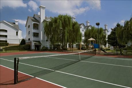Full size tennis court Full size tennis court
