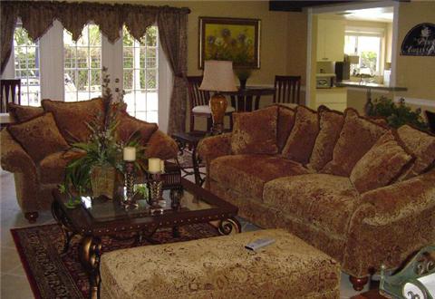 Lounge area and coffee bar Lounge area and coffee bar