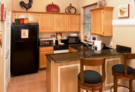 Residents' lounge and kitchen Residents' lounge and kitchen