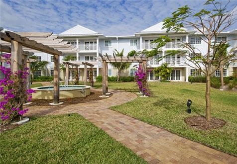 Lush landscaping with pathways throughout Lush landscaping with pathways throughout