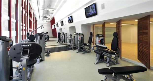 Health center and racquetball courts