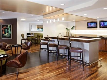 Resident Lounge with catering kitchen Resident Lounge with catering kitchen