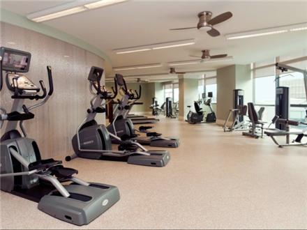 Fitness Center with cardio-theater Fitness Center with cardio-theater