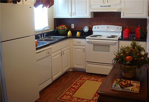 Fully equipped kitchens Fully equipped kitchens