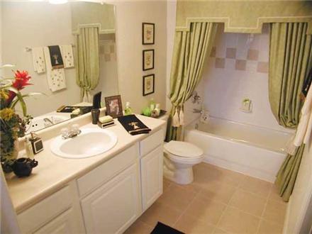 Bathroom with plenty of counter space Bathroom with plenty of counter space