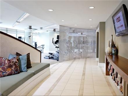 Fitness Center lounge area Fitness Center lounge area