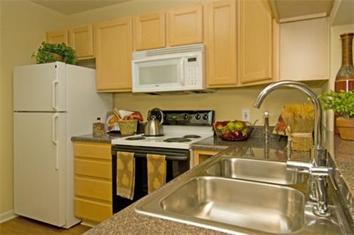 Kitchen with lots of counter space Kitchen with lots of counter space