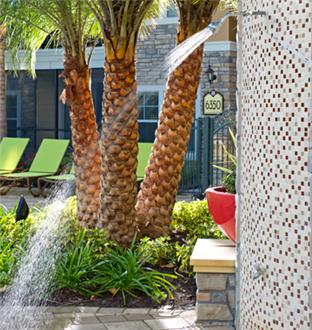 Pool shower Pool shower