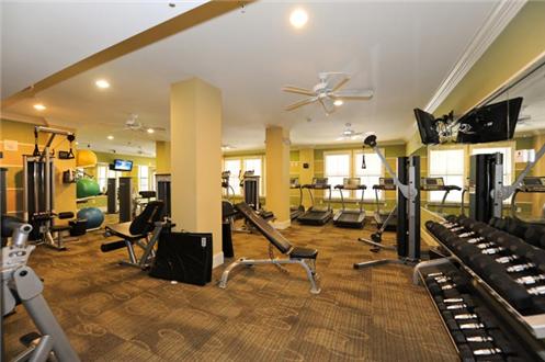 Fully equipped fitness center Fully equipped fitness center