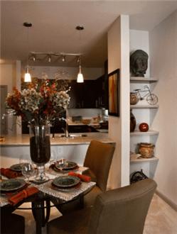 Functional interiors with built in shelving Functional interiors with built in shelving