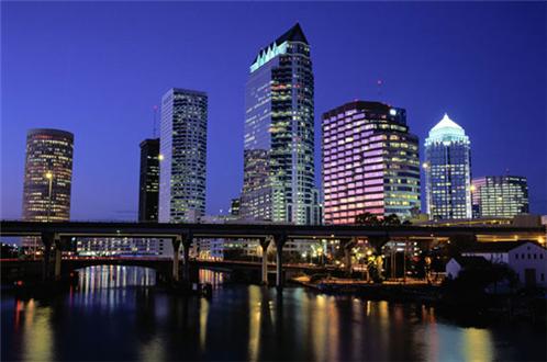 Downtown Tamp Bay Skyline Downtown Tamp Bay Skyline