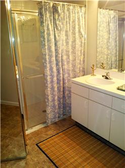 Bathroom with lots of counter space Bathroom with lots of counter space