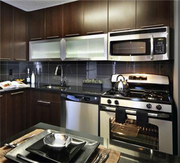 Beautifully renovated kitchen with stainless steel appliances