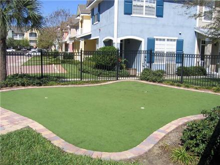Outdoor putting green Outdoor putting green