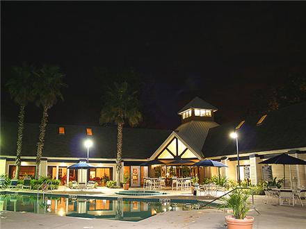 Main Pool at Night Main Pool at Night