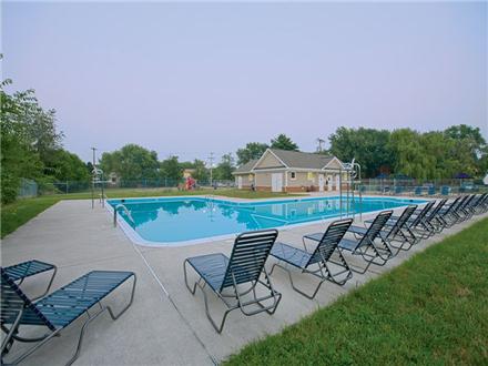 Relax on the expansive sundeck surrounding our pool Relax on the expansive sundeck surrounding our pool
